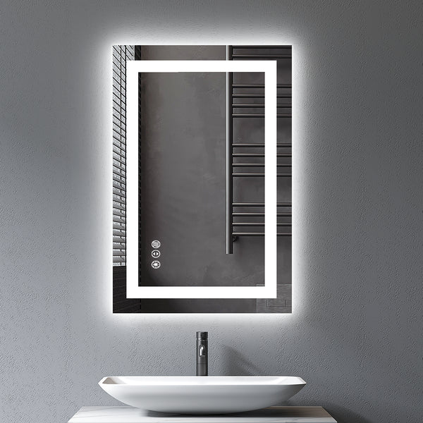 2022 Collection  Backlit + Front-Lighted LED Mirror for Bathroom 24 x 36 Inch