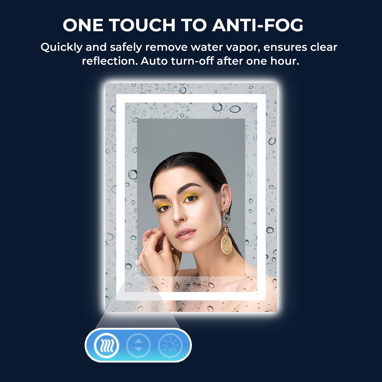 2022 Collection  Backlit + Front-Lighted LED Mirror for Bathroom 24 x 32 Inch