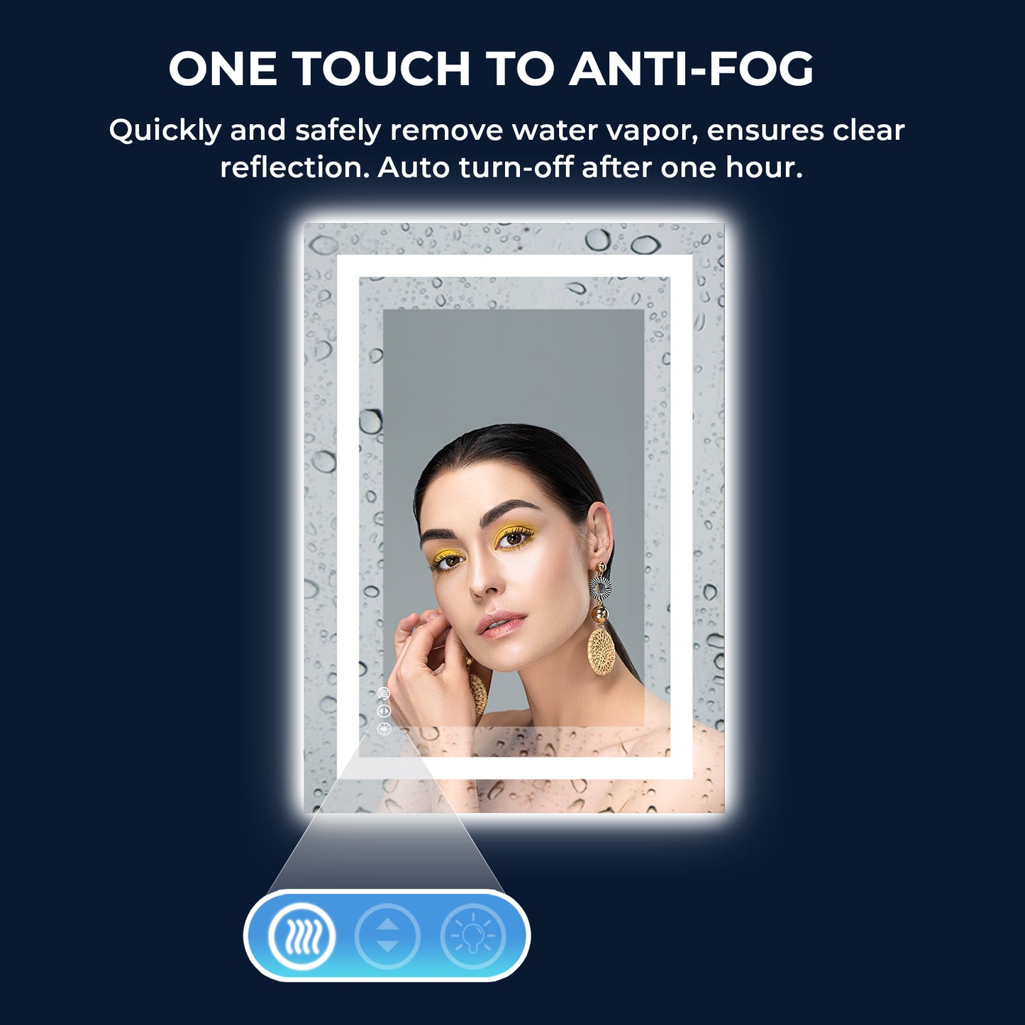 2022 Collection  Backlit + Front-Lighted LED Mirror for Bathroom 20 x 28 Inch